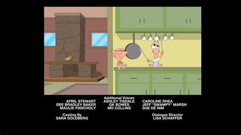 Phineas And Ferb Credits From Agent Doof [hd] Youtube