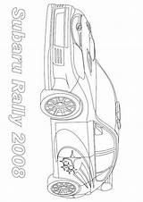 Coloring Pages Subaru sketch template