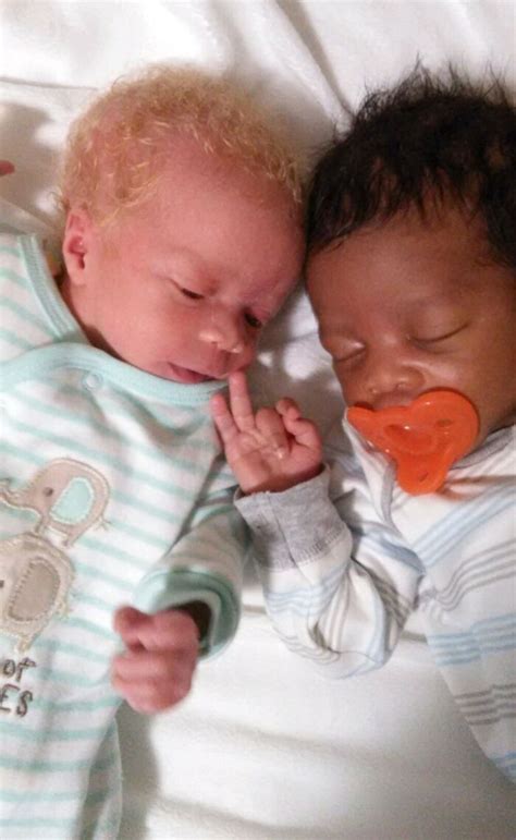 woman gave birth to black and white twins thought she was handed the