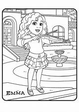 Coloring Emma Pages Bubble Template sketch template