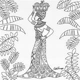 Coloring Pages Jamaica Paint Africanos Jamaican African Sheets Arte Para Colorir Microsoft Colouring Africanas Desenho Africa Negra Afro Adults Africano sketch template