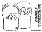 Jersey Coloring Basketball Blank Pages Football Uniform Printable Drawing Clipart Jerseys Sheet Getdrawings Sport Girls Nfl Library Popular sketch template