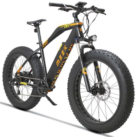 mzzk  electric mountain snow bike    fat tires  removable  ah li