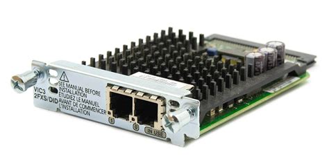 cisco vic fxsdid  port voice interface expansion card