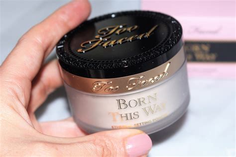faced born   ethereal setting powder review uk launch