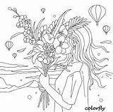 Coloring Pages Colorfly Instagram Choose Board Color sketch template
