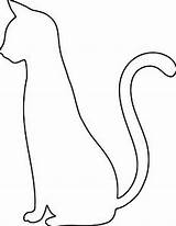Gato Gatos Halloween Katze Malen Applique Animales sketch template