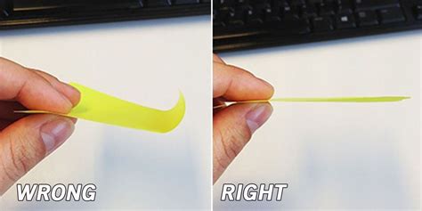 important you ve been peeling sticky notes wrong your entire life