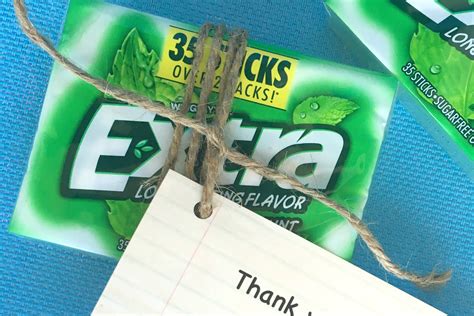 extra gum teacher appreciation week gift printable card brie brie blooms