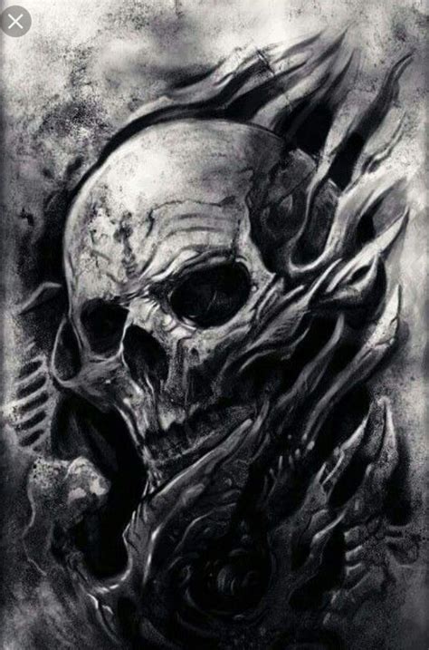 pin  darius samukaitis  idei dlya tatuirovok skull artwork skull