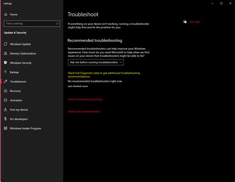 Windows 10 Troubleshooter Microsoft Community