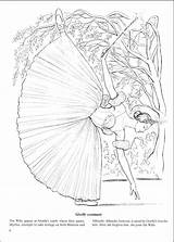 Coloring Ballet Pages Nutcracker Book Ballets Dance Favorite Fashion Ballerina Adult Dover Color Printable Books Sheets Drawing Amazon Colouring Getcolorings sketch template