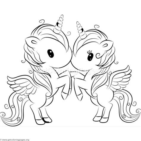 cute unicorn  coloring pages getcoloringpagesorg