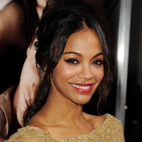 get the look zoe saldana s sexy hairstyle at the words premiere popsugar beauty australia