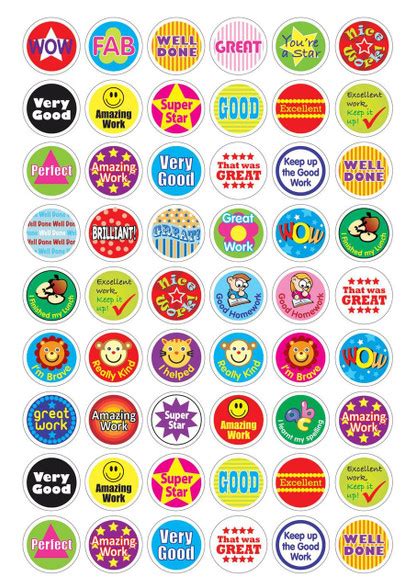 pack   reward stickers stationery wholesale