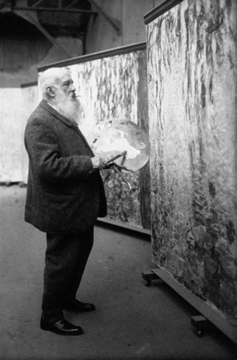 amazing photographs  claude monet   studio   garden  giverny vintage news daily