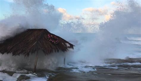 The Windansea Shack Gets Pounded In Super Slow Motion