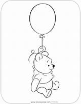 Pooh Winnie Disneyclips Hesitates Eventually sketch template
