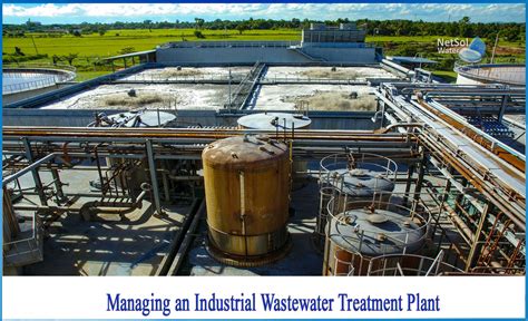 manage industrial wastewater plant