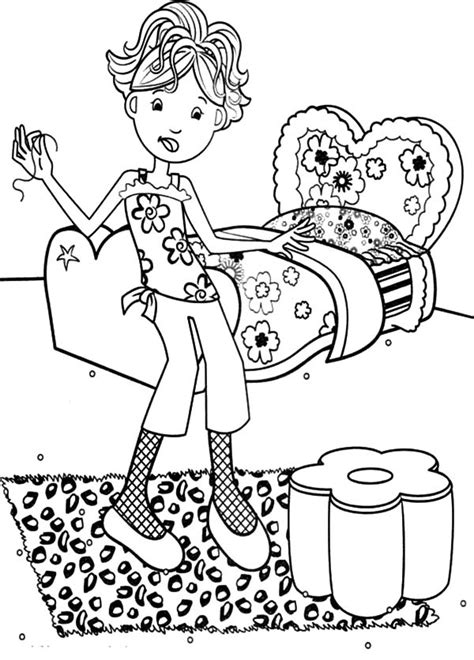 sweeping  floor coloring pages coloring pages