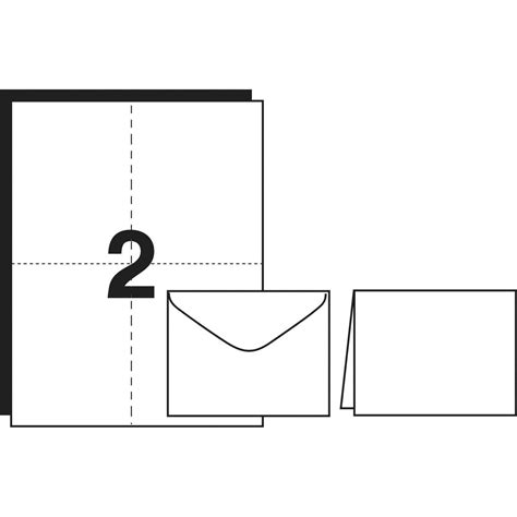 blank quarter fold card template sample design templates