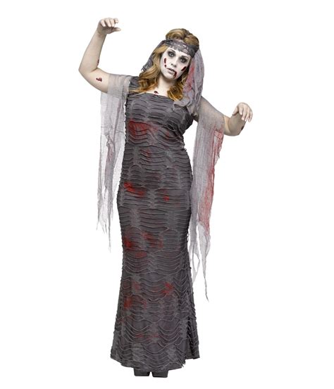 ghastly zombie mummy womens plus size costume scary costumes