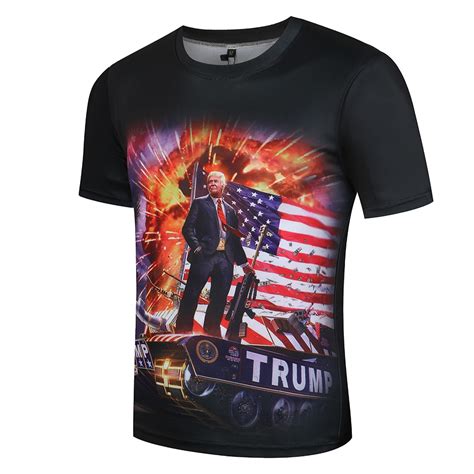 Black War Donald Trump 3d T Shirt