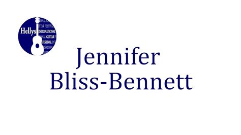 Jennifer Bliss Bennett Live At Hellys International Guitar Festival