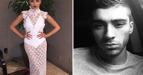 Zayn Who Perrie Edwards Gets Racy In See Through Dress And No