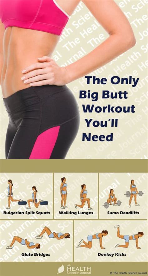 Big Butt Workouts – How To Get A Bigger Butt The Health Science Journal
