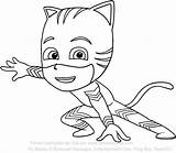 Catboy Coloring Pj Masks Pages Inspiring Cat Getcolorings Boy Printable sketch template
