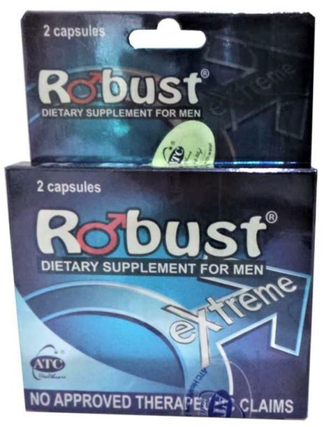Robust Extreme Sex Dietary Supplement For Men 2 Capsules Ebay