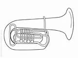 Musique Instruments Objets Coloriages sketch template