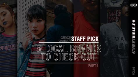 5 Local Streetwear Brands Part 1 🔥 Youtube