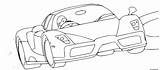 Coloriage F12 Berlinetta sketch template