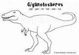 Gigantosaurus sketch template