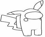 Pikachu Coloriage Imprimer sketch template
