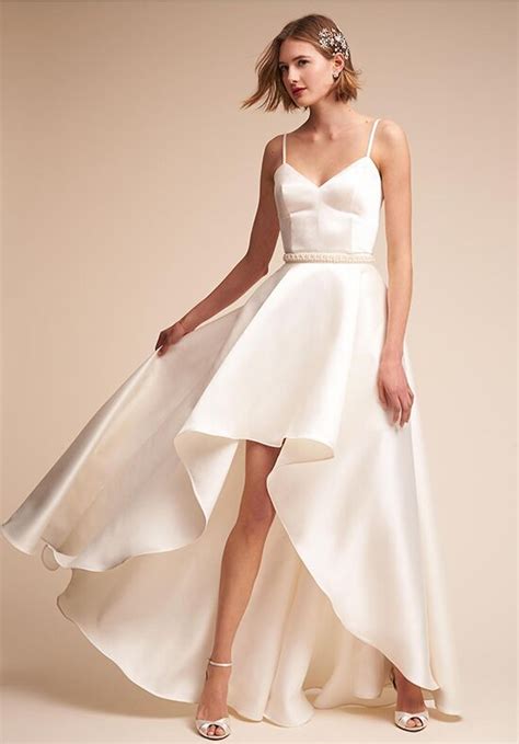 bhldn jewel bodysuit and zelda skirt wedding dress the knot