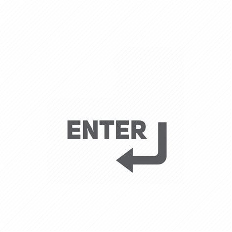 enter key icon   iconfinder  iconfinder