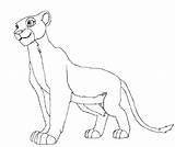 Lion King Nala Base Deviantart Drawing Getdrawings sketch template