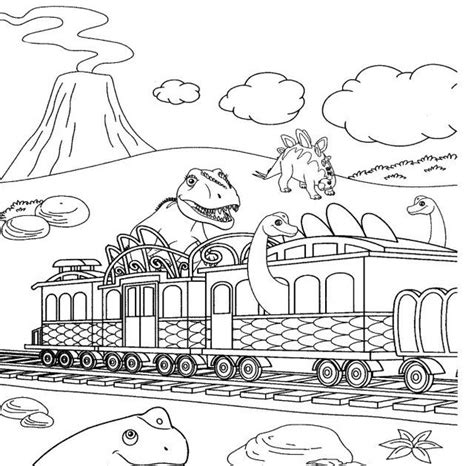 dinosaur halloween coloring pages