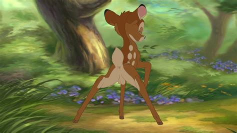 rule 34 anus ass balls bambi character bambi film cervine deer