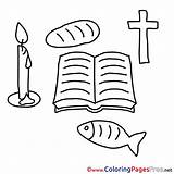Confirmation Sheet Colouring Coloring Pages Title sketch template