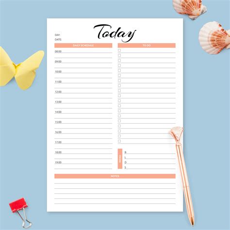 printable daily appointment calendar