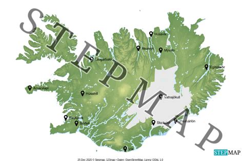 stepmap island landkarte fuer welt