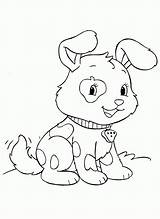 Coloring Pages Baby Cute Puppies Dogs sketch template