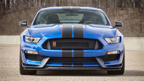 ford mustang shelby gtr color lightning blue front
