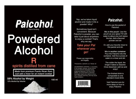 powdered alcohol stirs  controversy industry tap