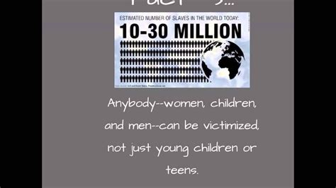 10 Facts About Human Trafficking Youtube