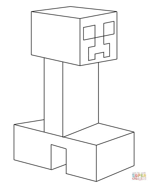 creeper  minecraft  minecraft coloring pages minecraft